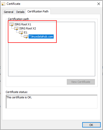 Root and Intermediate certificates with openssl